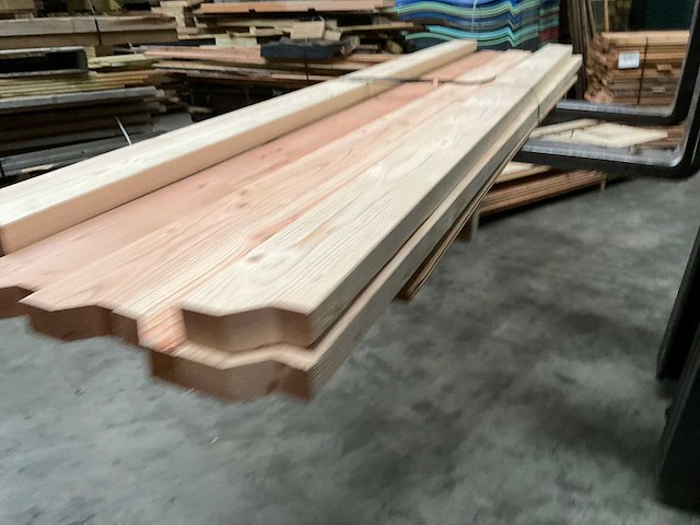 Vuren balk geschaafd - 280x12x4,5 cm (7x) - afbeelding 7 van  7