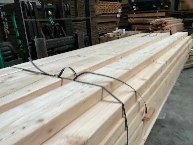 Vuren balk geschaafd - 294x15x5 cm (34x) - afbeelding 5 van  9