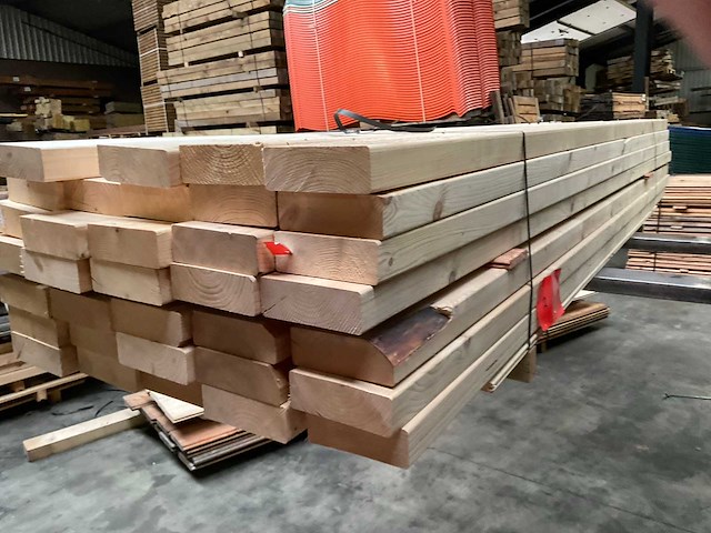 Vuren balk geschaafd - 294x15x5 cm (34x) - afbeelding 6 van  9