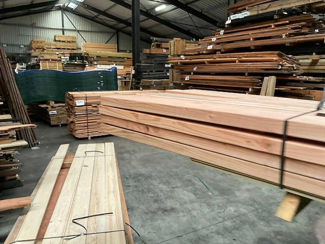 Vuren balk geschaafd - 300x12x4,5 cm (25x) - afbeelding 5 van  10