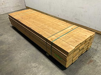 Vuren balk geschaafd - 300x19,5x4,4 cm (49x) - afbeelding 1 van  8