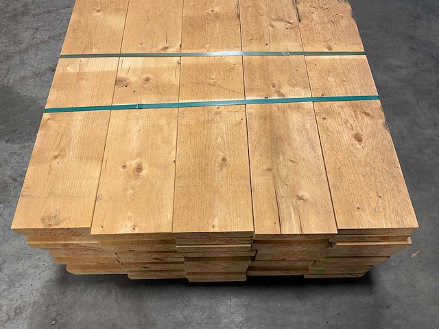 Vuren balk geschaafd - 300x19,5x4,4 cm (49x) - afbeelding 4 van  8