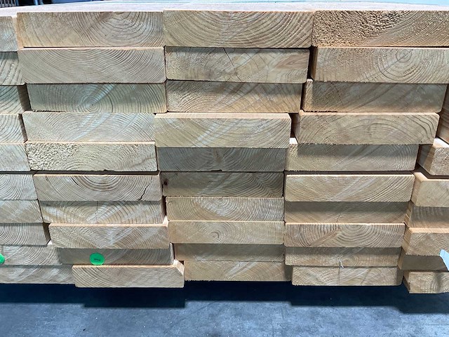 Vuren balk geschaafd - 300x19,5x4,4 cm (49x) - afbeelding 6 van  8