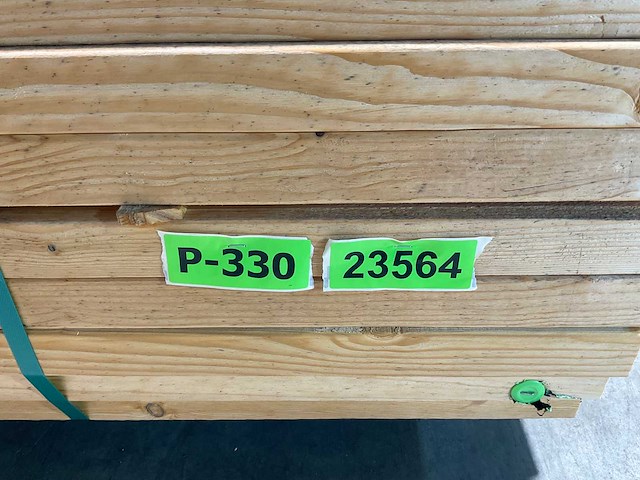 Vuren balk geschaafd - 300x19,5x4,4 cm (49x) - afbeelding 7 van  8