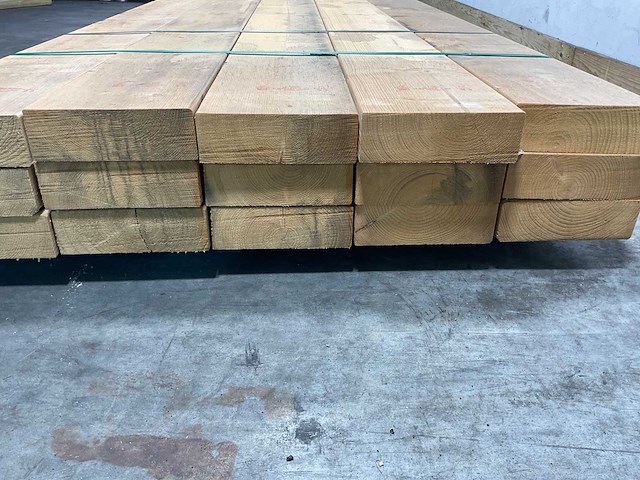 Vuren balk geschaafd - 300x22,2x7 cm (15x) - afbeelding 6 van  8