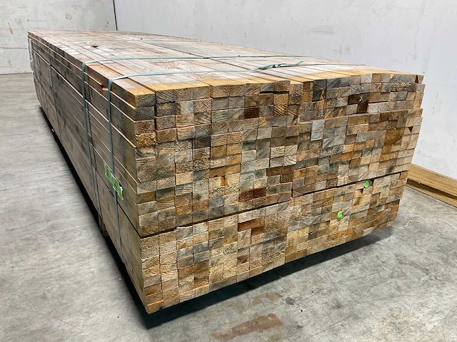 Vuren balk geschaafd - 300x4,5x3 cm (200x) - afbeelding 4 van  7