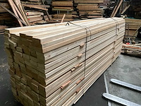 Vuren balk geschaafd - 325x12x4,5 cm (38x) - afbeelding 1 van  5
