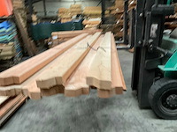 Vuren balk geschaafd - 330x12x4,5 cm (9x) - afbeelding 6 van  7
