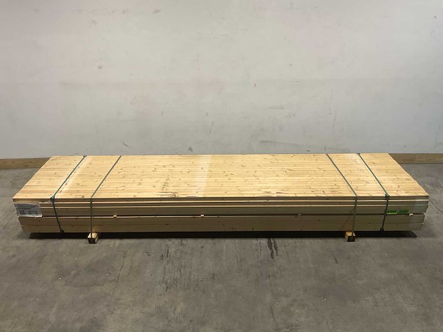 Vuren balk geschaafd - 360x4,5x4,5 cm (155x) - afbeelding 2 van  8