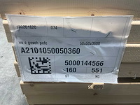 Vuren balk geschaafd - 360x4,5x4,5 cm (155x) - afbeelding 8 van  8