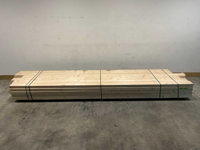 Vuren balk geschaafd - 420x17x7 cm (29x) - afbeelding 2 van  9