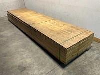 Vuren balk geschaafd - 480x23,5x3,8 cm (20x) - afbeelding 1 van  7