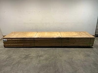 Vuren balk geschaafd - 480x23,5x3,8 cm (23x) - afbeelding 2 van  7