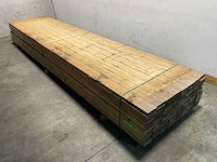 Vuren balk geschaafd - 510x14x3,8 cm (25x) - afbeelding 1 van  6