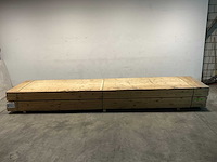 Vuren balk geschaafd - 510x14x3,8 cm (25x) - afbeelding 2 van  6
