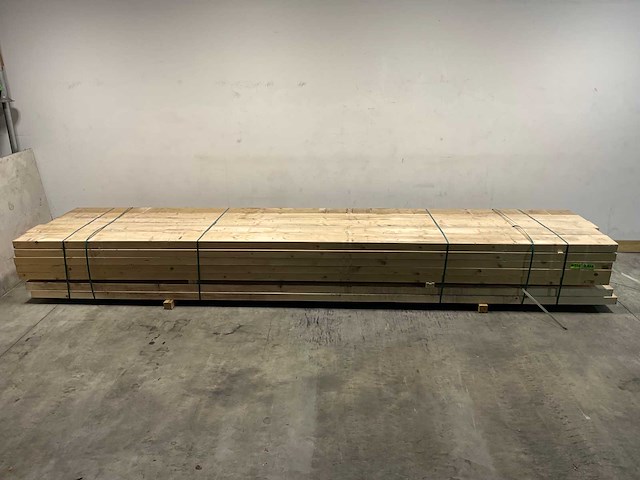 Vuren balk geschaafd - 510x22x7 cm (18x) - afbeelding 2 van  8