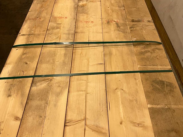 Vuren balk geschaafd - 510x22x7 cm (18x) - afbeelding 3 van  8