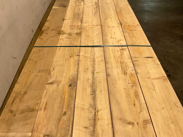 Vuren balk geschaafd - 510x22x7 cm (18x) - afbeelding 4 van  8