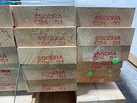 Vuren balk geschaafd - 510x22x7 cm (18x) - afbeelding 6 van  8