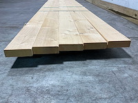 Vuren balk geschaafd - 540x12x3,8 cm (5x) - afbeelding 6 van  8