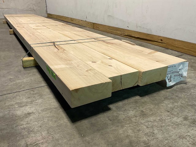 Vuren balk geschaafd - 540x22,5x10 cm (4x) - afbeelding 5 van  8