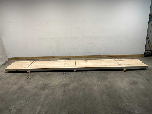 Vuren balk geschaafd - 540x22,5x10 cm (4x) - afbeelding 2 van  4