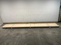 Vuren balk geschaafd - 540x22,5x10 cm (4x) - afbeelding 2 van  4