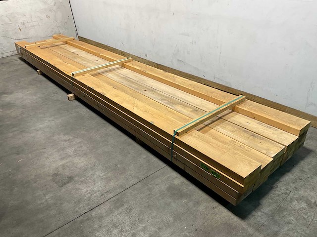 Vuren balk geschaafd - 600x22x7 cm (16x) - afbeelding 1 van  7