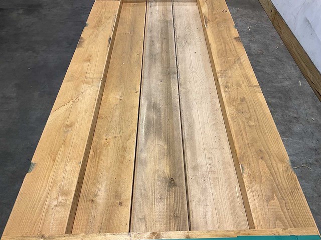 Vuren balk geschaafd - 600x22x7 cm (16x) - afbeelding 3 van  7