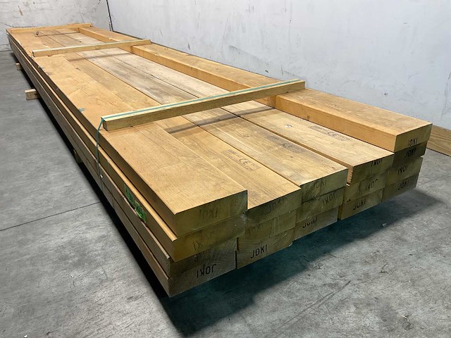 Vuren balk geschaafd - 600x22x7 cm (16x) - afbeelding 4 van  7