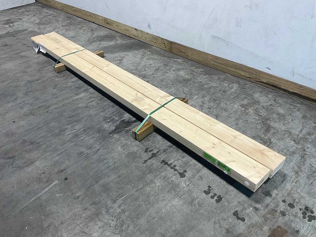 Vuren balk geschaafd 300x15x7,5 cm (2x) - afbeelding 1 van  7