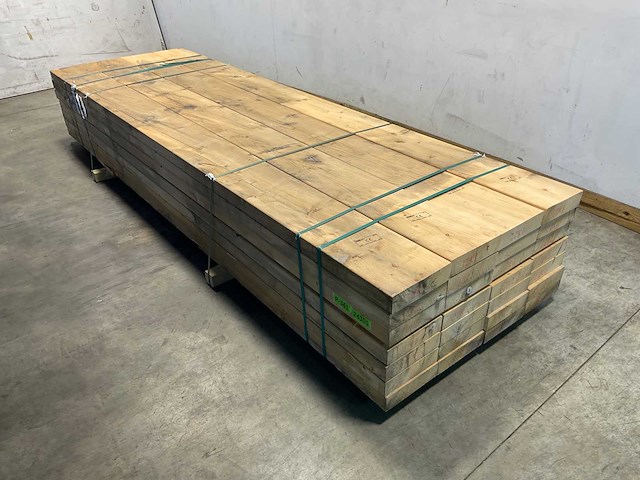 Vuren balk geschaafd 360x27x7 cm (15x) - afbeelding 1 van  8