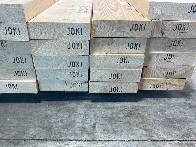 Vuren balk geschaafd 375x25x7,5 cm (25x) - afbeelding 7 van  7