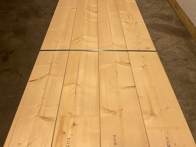 Vuren balk geschaafd 375x25x7,5 cm (26x) - afbeelding 4 van  7