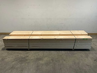 Vuren balk geschaafd 375x27,5x10 cm (10x) - afbeelding 2 van  7