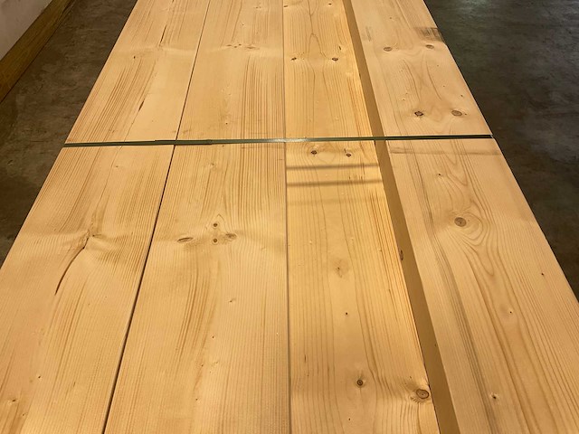 Vuren balk geschaafd 375x27,5x10 cm (7x) - afbeelding 4 van  7