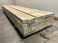 Vuren balk geschaafd 420x10x7,5 cm (52x) - afbeelding 5 van  7
