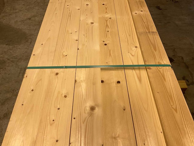 Vuren balk geschaafd 420x15x2 cm (73x) - afbeelding 2 van  3