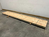 Vuren balk geschaafd 420x24,5x9,5 cm (3x) - afbeelding 1 van  6