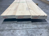 Vuren balk geschaafd 420x27,5x7,5 cm (3x) - afbeelding 7 van  7