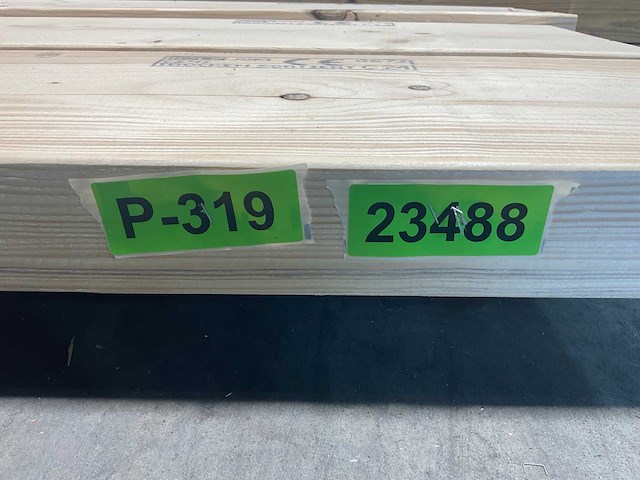 Vuren balk geschaafd 420x27,5x7,5 cm (3x) - afbeelding 6 van  7