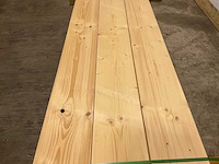 Vuren balk geschaafd 420x27,5x7,5 cm (3x) - afbeelding 4 van  7