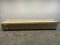 Vuren balk geschaafd 450x25x7,5 cm (9x) - afbeelding 2 van  7