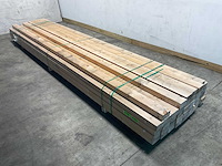 Vuren balk geschaafd 480x12,5x7,5 cm (40x) - afbeelding 1 van  2