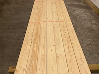 Vuren balk geschaafd 510x12,5x6,3 cm (7x) - afbeelding 1 van  2