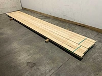 Vuren balk geschaafd 510x12,5x6,3 cm (7x)