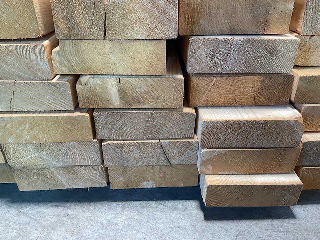 Vuren balk geschaafd 510x22x7 cm (10x) - afbeelding 6 van  7
