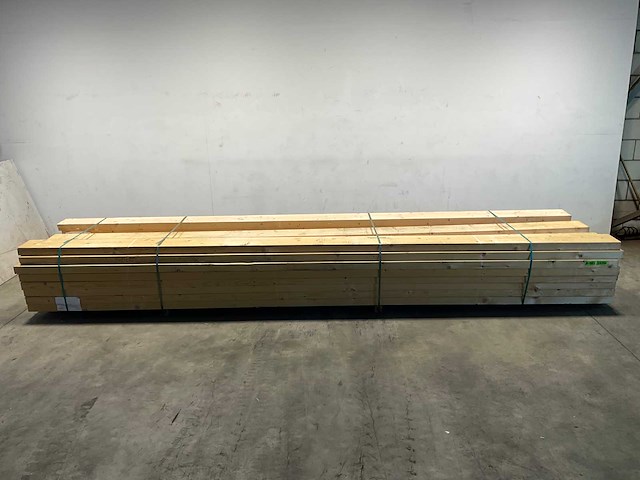 Vuren balk geschaafd 510x22x7 cm (10x) - afbeelding 2 van  7