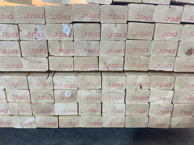 Vuren balk geschaafd 540x10x6,3 cm (43x) - afbeelding 7 van  7