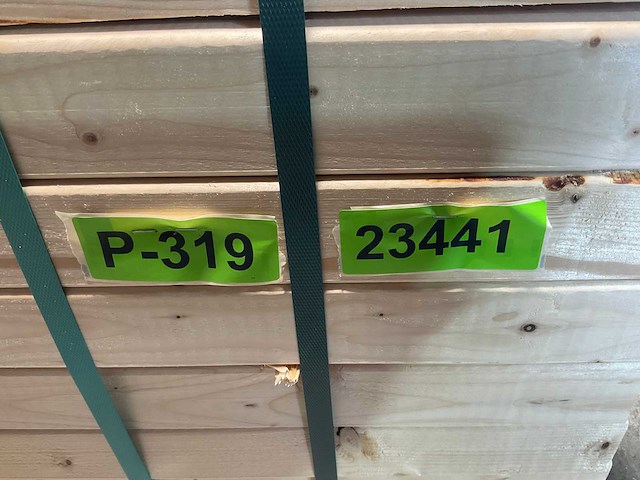 Vuren balk geschaafd 540x10x6,3 cm (43x) - afbeelding 1 van  7